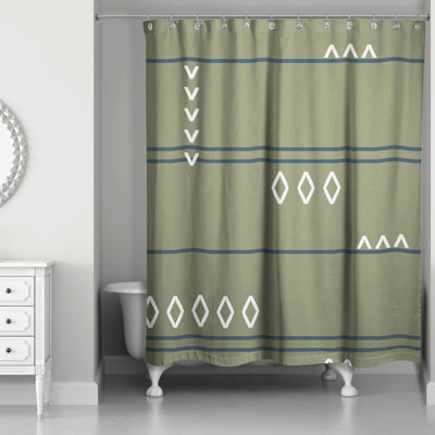 Rideau de douche simple Wauwatosa