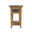 Table de chevet en bois récupéré Eralynn