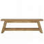 Banc de hall d'entrée en bois