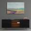Art mural en verre épique «Soft Wanderings 2» par Jan Weiss, 36 po x 24 po-116354649