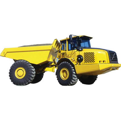 Adhésif décoratif camion à benne basculante tout-terrain