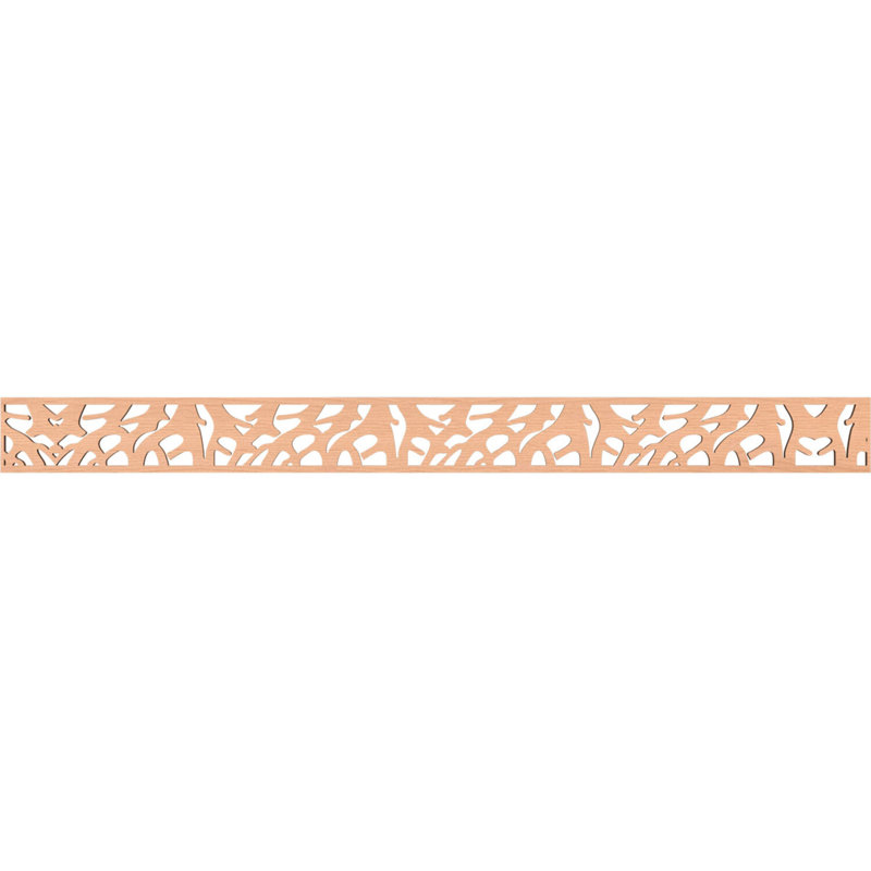 Moulure Manton, Aulne, H 4 po x l 46,375 po x P 0,25 po