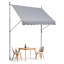 Auvent de terrasse 47 po avec auvent rétractable-105698203