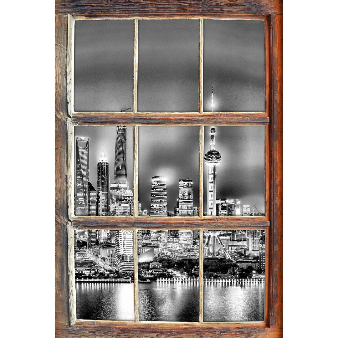 Wandtattoo Shanghai Skyline