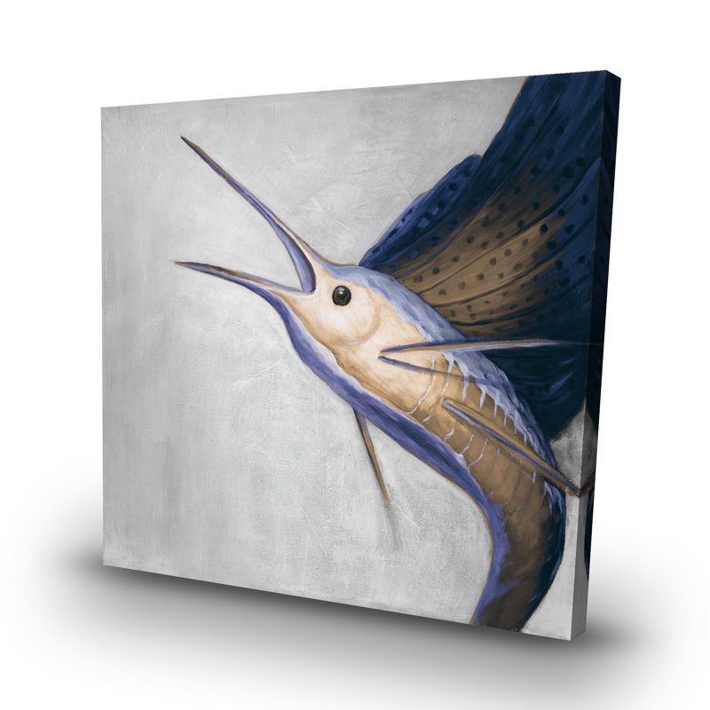 swordfish - 32"x32" art on canvas