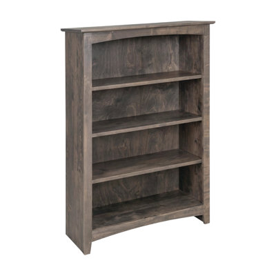 Malani 36" H Solid Wood Classic Bookcase