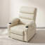 Fauteuil inclinable électrique avec assistance au levage, chauffage lombaire, massage par vibrations et repose-pieds extensible, pour les personnes mesurant entre 1,55 m et 1,75 m, en similicuir.-1545649536-1377554463
