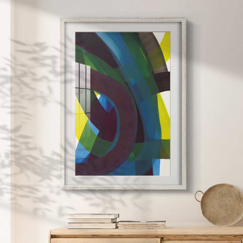 «CoolNeautic II», reproduction encadrée, H 19,5 po x l 16,5 po, Blanc