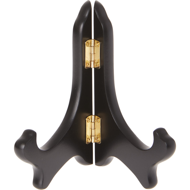 Support à assiettes Daigo, 9" H x 7.25" W x 5" D, Noir, 2
