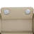 Celestia Beige Vegan Leather  2-Pieces Reclining  Sectioanal Living Room Sofa And Chair With Cup-Holders ,Wireless Charging And LED Lights