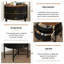 Cross Legs End Table