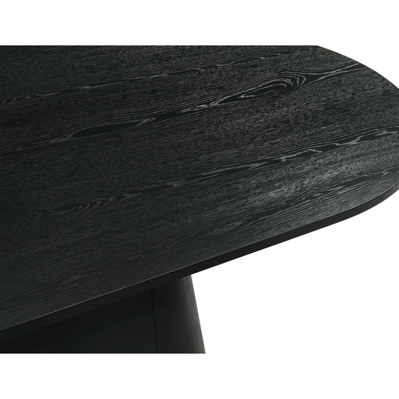 Table de salle à manger Andreacchio , Noir ébène