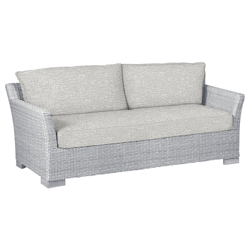Club Woven Sofa - Oyster, Oyster, No Welt, Tweed Toffee