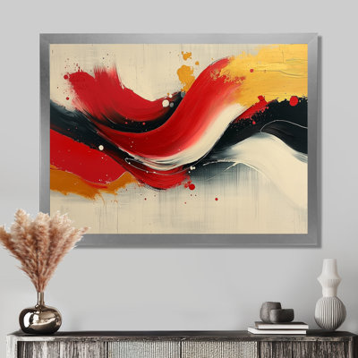 Chaos Harmony Of Wild Volcano Lava II - Fauvism Wall Art