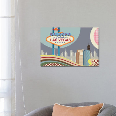 Las Vegas Strip - Wrapped Canvas Print