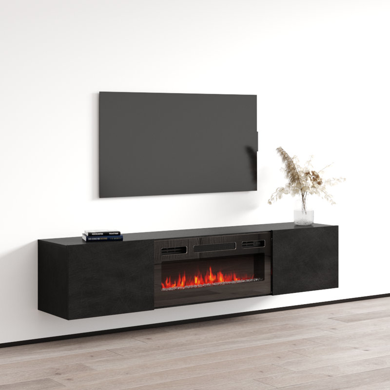 Meuble télé Baja 70,9 "Ba-BL, Béton foncé