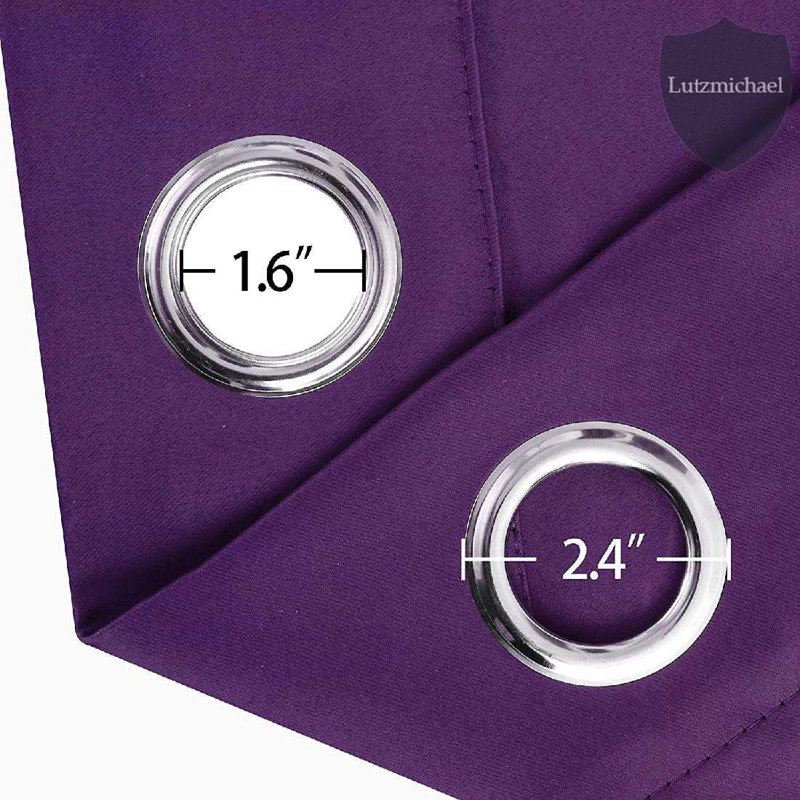 Erfried Blackout Curtain Pair, Cappuccino, 52" W x 84" L