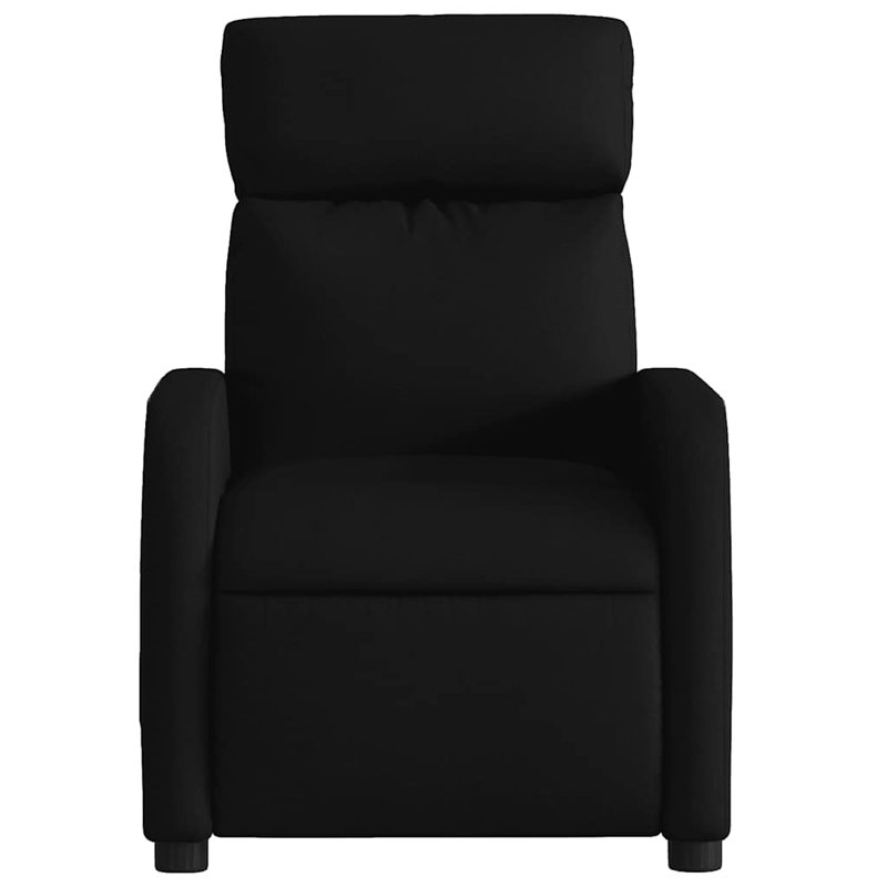  Fauteuil inclinable de massage noir, Noir