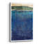  «Island Escape 2» par Laura Gibson, art mural en verre acrylique, 16 po x 24 po