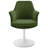 Lippa Performance Velvet Swivel Dining Armchair-105239667-105239672