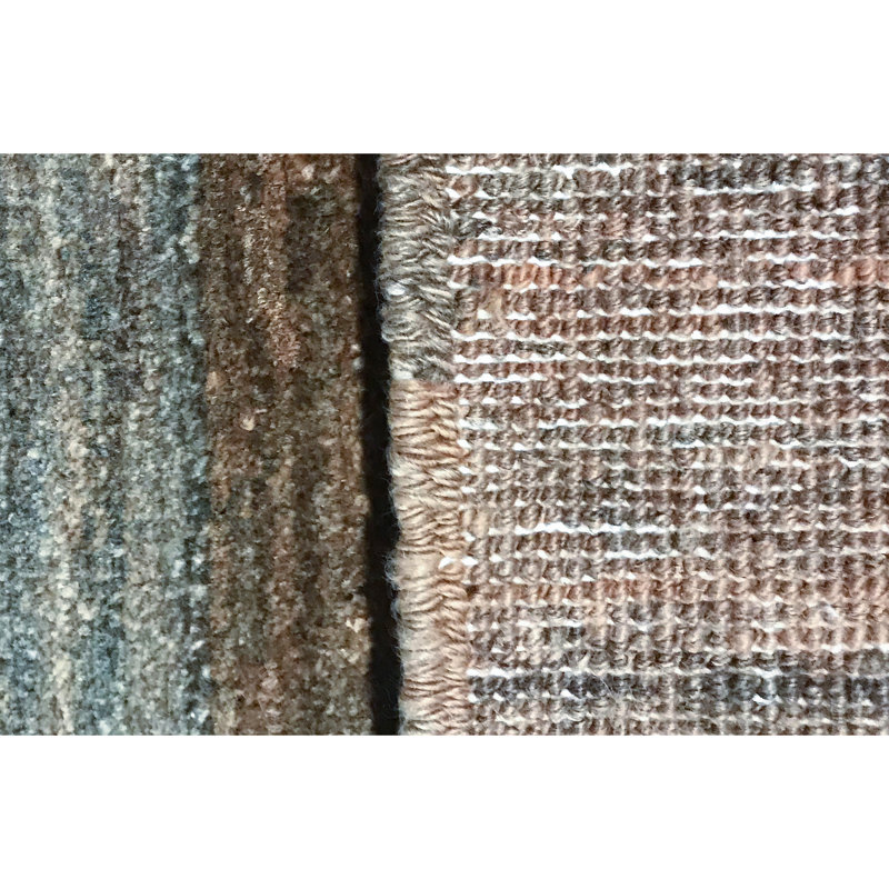 Hand-Knotted High-Quality Brown Area Rug