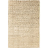 Silk Area Rug in Gold