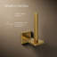 Square Vertical Toilet Tissue Holder-996490771