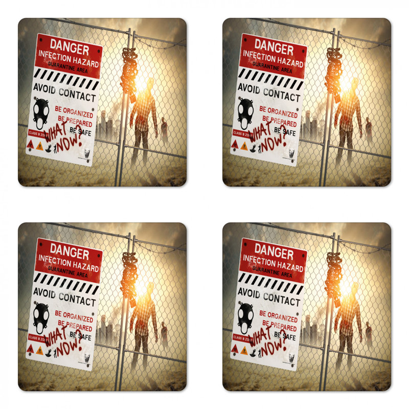 Sous-verre zombie