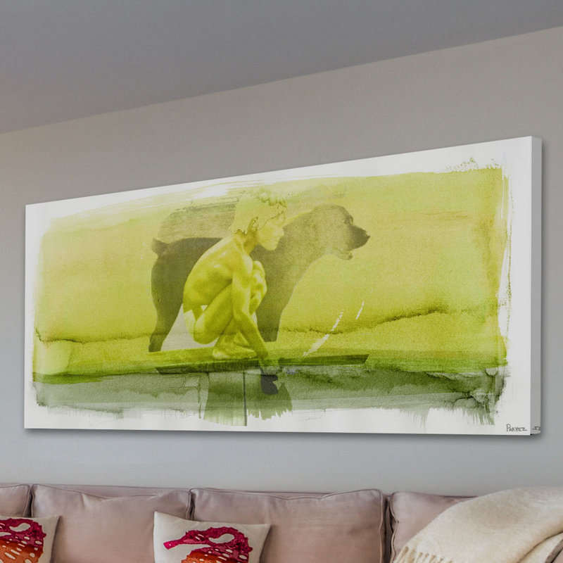 Parvez Taj - Wrapped Canvas Print, 57cm H x 114cm W