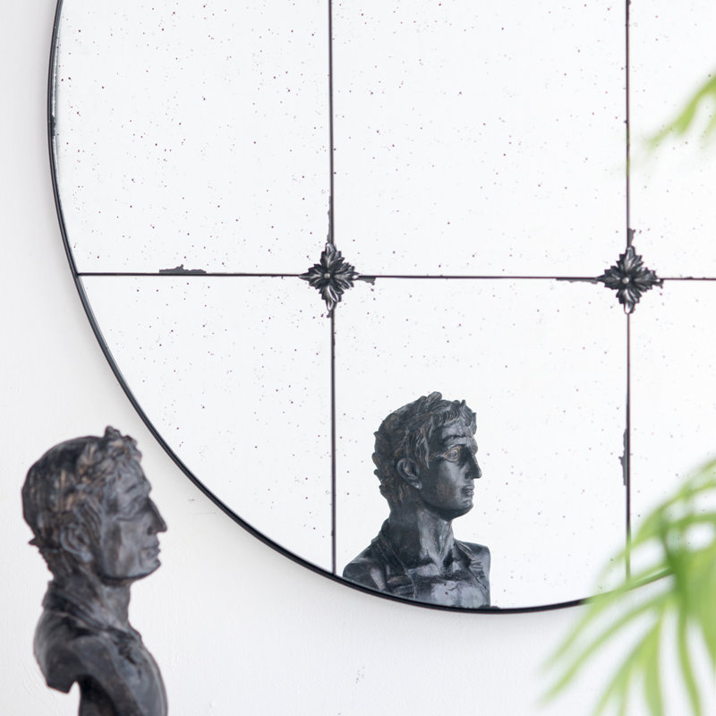 Miroir mural rond