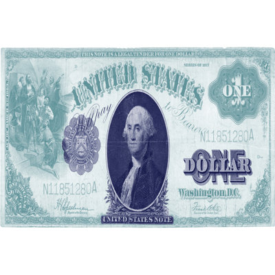Modern Currency VI by Vision Studio - Wrapped Canvas Print
