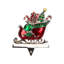 Present Filled Sleigh Christmas Stocking Holder - 5.5"