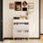 Shoe Cabinet With 2 Drawers, Narrow Shoe Cabinet, Freestanding Shoe Organizer For Entryway, Shoe Storage Organizer For Home