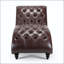 Chaise longue sans accoudoirs touffetée-2042838650