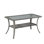 Patio Wicker Coffee Table With Glass Top