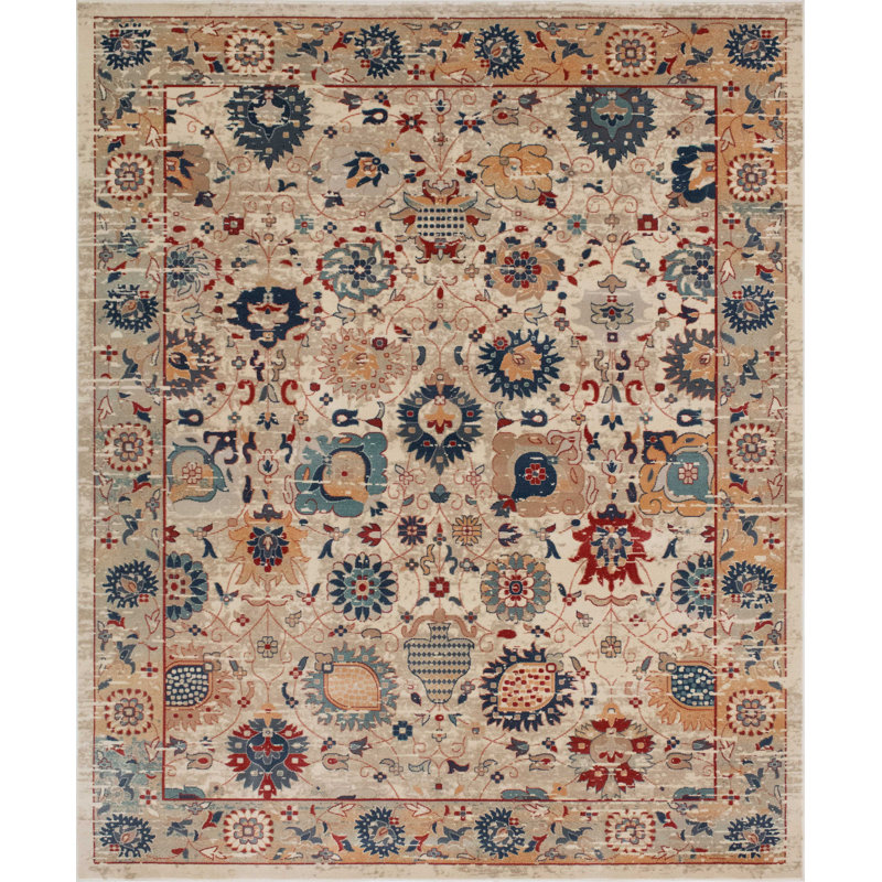 Cuthbertson Oriental Indoor Rug, Rectangle 5'3" x 7'10"