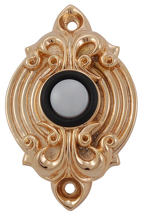 Bouton-poussoir Sforza, Or poli
