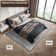 Sorbus Welcome Mat Rug for Entryway, Machine Washable, Non-Slip, Vintage Rug - Gray (Lines)
