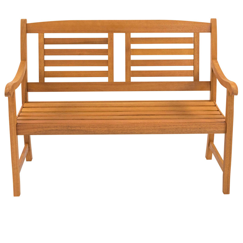 Sun Flair Wooden Bench