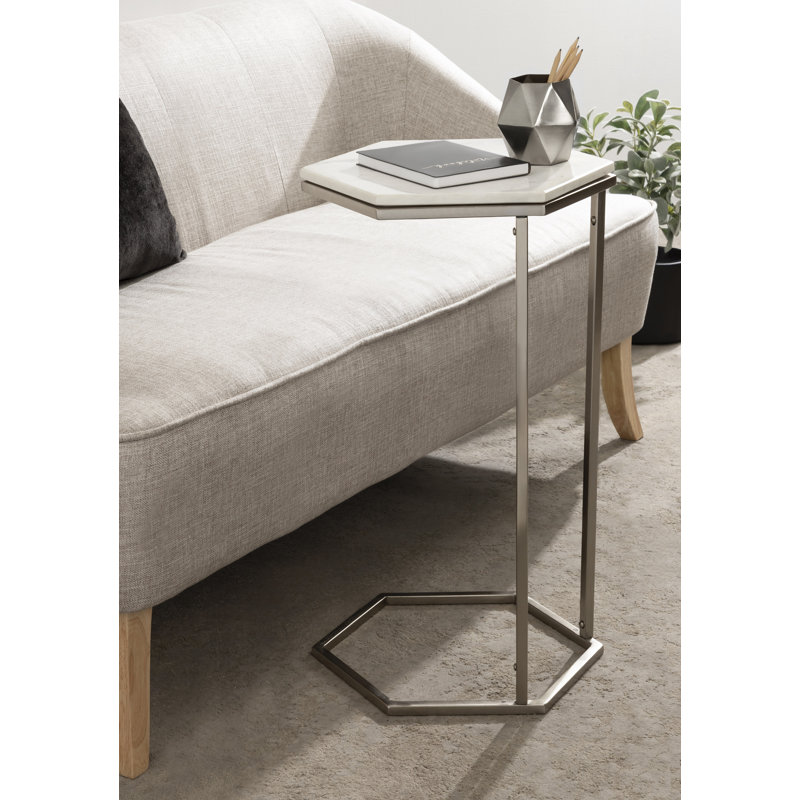 Table de bout Cemaliye, Argent