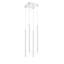 Luminaire suspendu cylindrique à DEL 4 lumières Bowning-1266889105