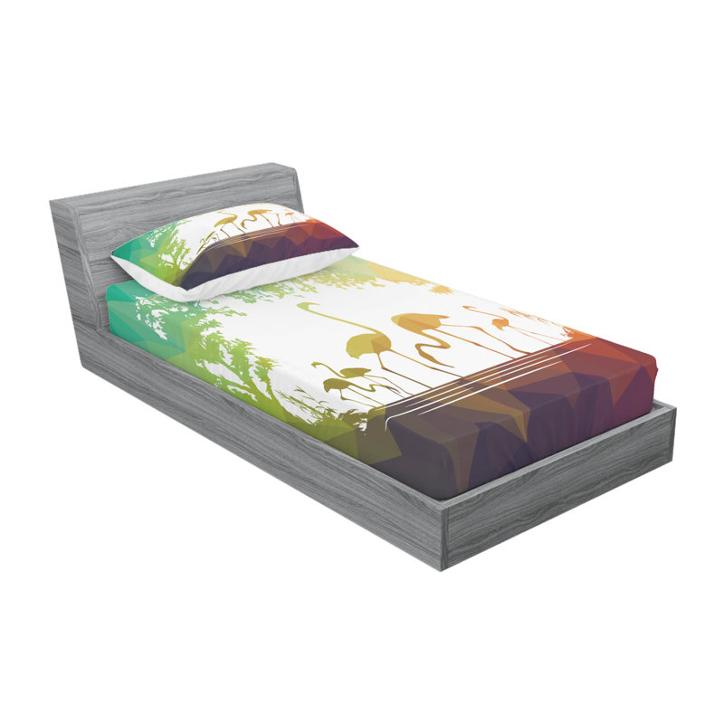 Ensemble de draps Modern Flamingo