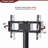 Westham Ebern Designs Single Screen Floor Stand Mount-2022405389