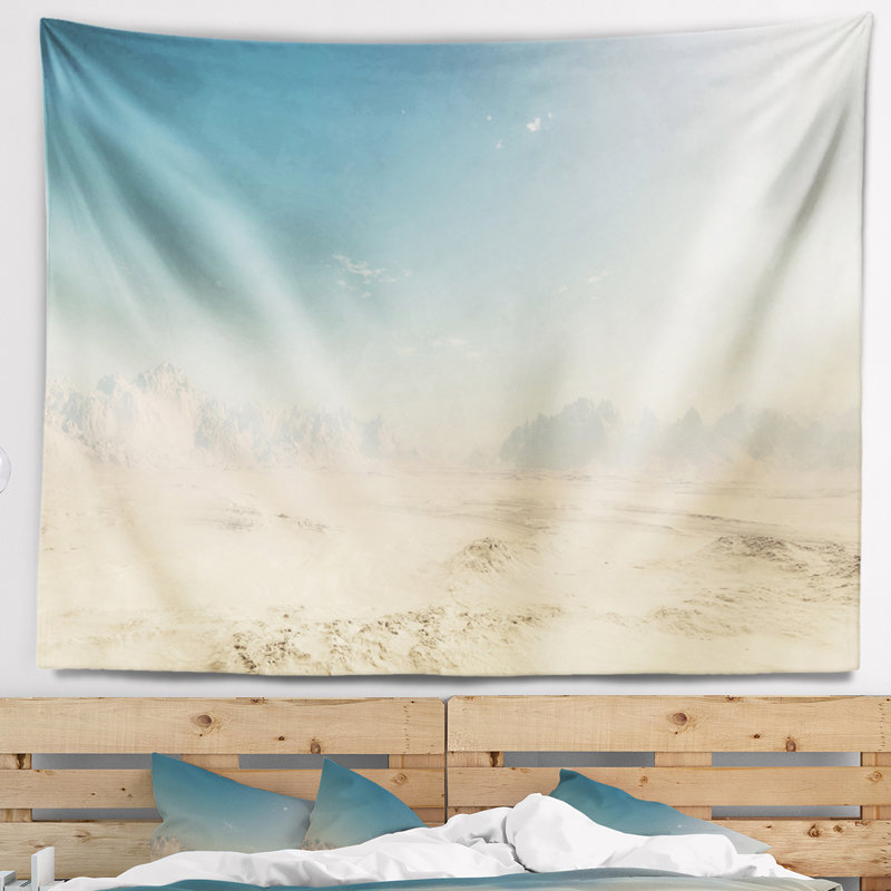 Photographie de paysage sandy dessert tapisserie, H 50 po x l 60 po
