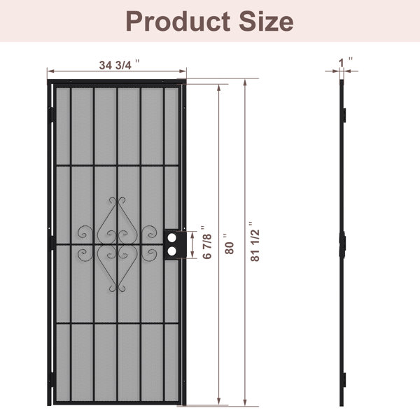 Dimensions du produit