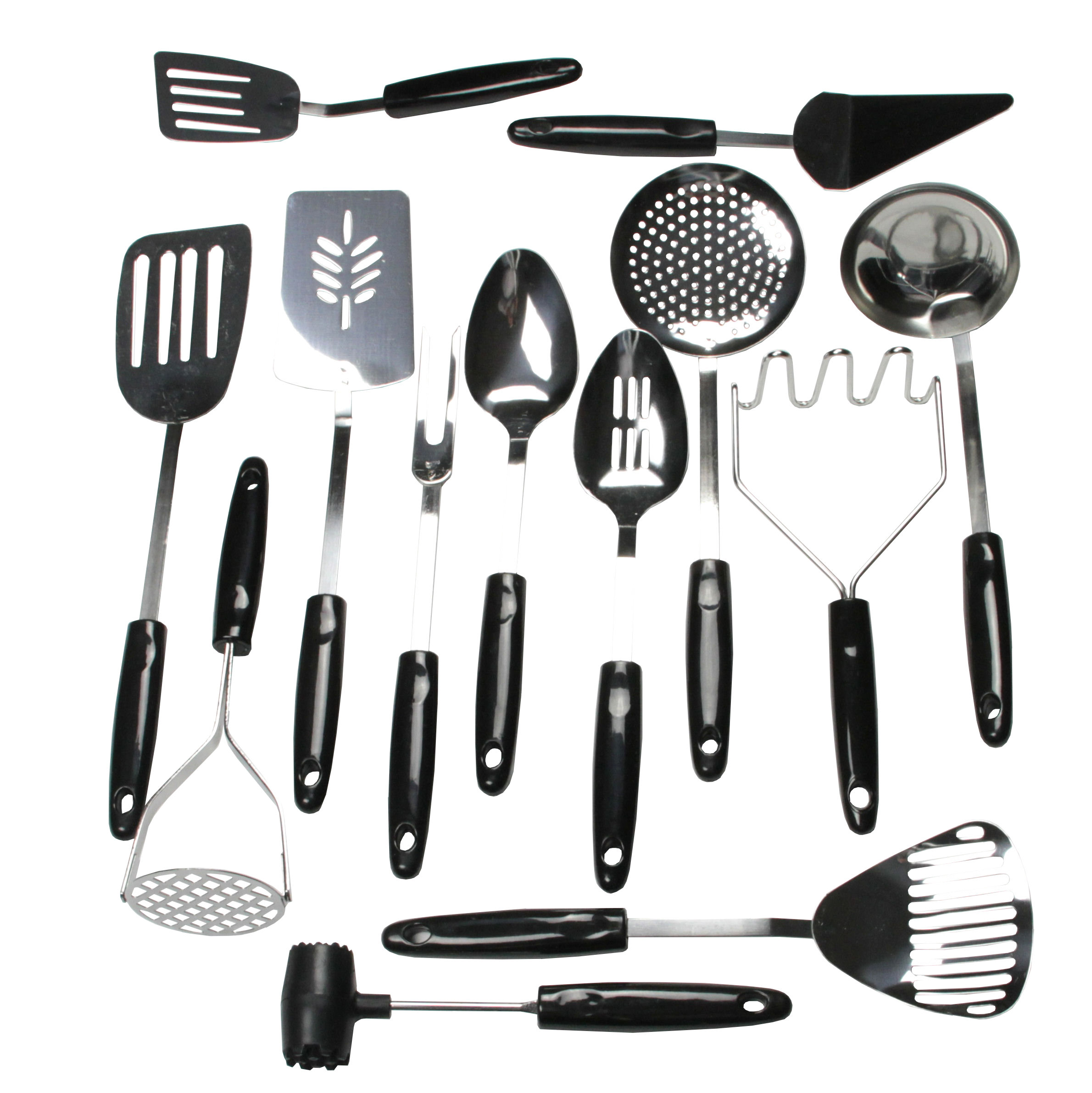 Calphalon 8-Piece Gourmet Mixed Kitchen Utensil Set