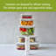 Fresh & Save Glass Airtight Meal Prep 2 Container Food Storage Set