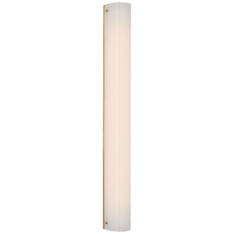 Penhold 1 - Light LED Bath Bar, Soft Brass