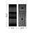 24" Bathroom Vanity With Striped Black Oak & White Ceramic Sink - Value For Money Oak, Fascination-2010306461-2010306467