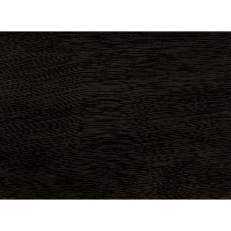 Chambre à coucher au fini gris anthracite - Lit double en bois de style transitionnel, Gris anthracite, Lit double
